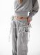 Штани REAL BADDIE з вишивкою (Сірий) BD-3-ШТ-GRY-SM фото 3