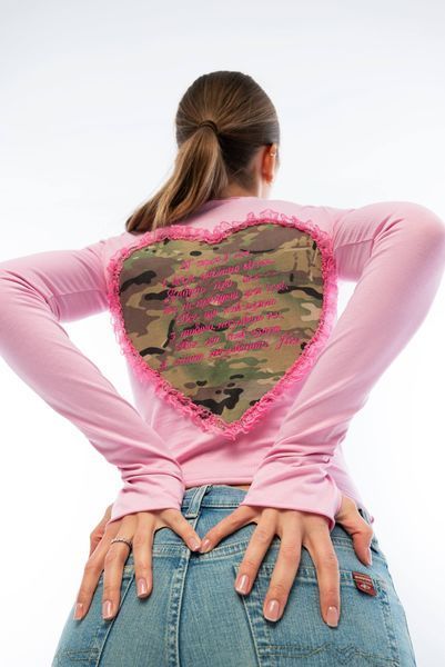 Heart of the Deputy Long Sleeve (Pink)